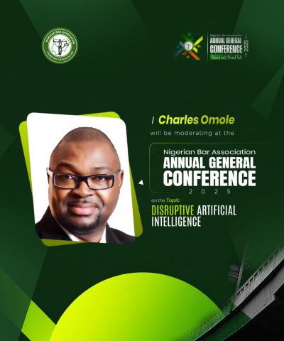 Dr. Charles Omole to Moderate “Disruptive Artificial Intelligence” Session at NBA-AGC 2025