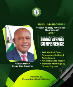 Enugu State Sets Gold Standard for Health & Safety Ahead of NBA Annual Conference