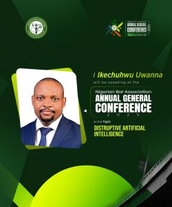 Abia State AG, Ikechukwu Uwanna, to Speak on “Disruptive Artificial Intelligence” at 2025 NBA-AGC
