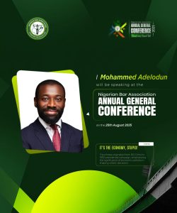 NBA-AGC 2025: Top Legal Minds Gather to Chart Future of Nigerian Law Firms