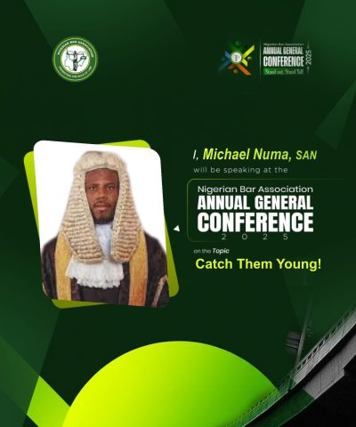 Tuesday, August 26, 2025 Catch Them Young: Michael Numa, SAN, Sets to Revamp Legal Education at NBA AGC, Enugu