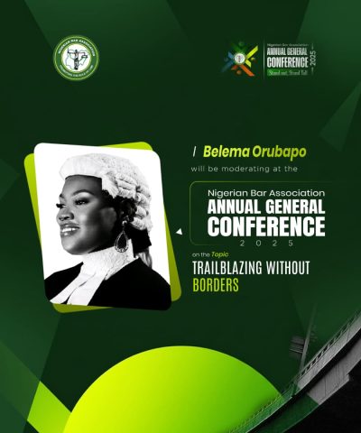 Belema Orubapo to Moderate “Trailblazing Without Borders” at NBA-AGC