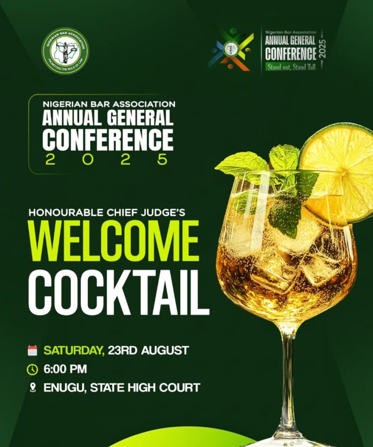 Nigerian Bar Association Kicks Off Annual Conference with Chief Judge's Welcome Cocktail