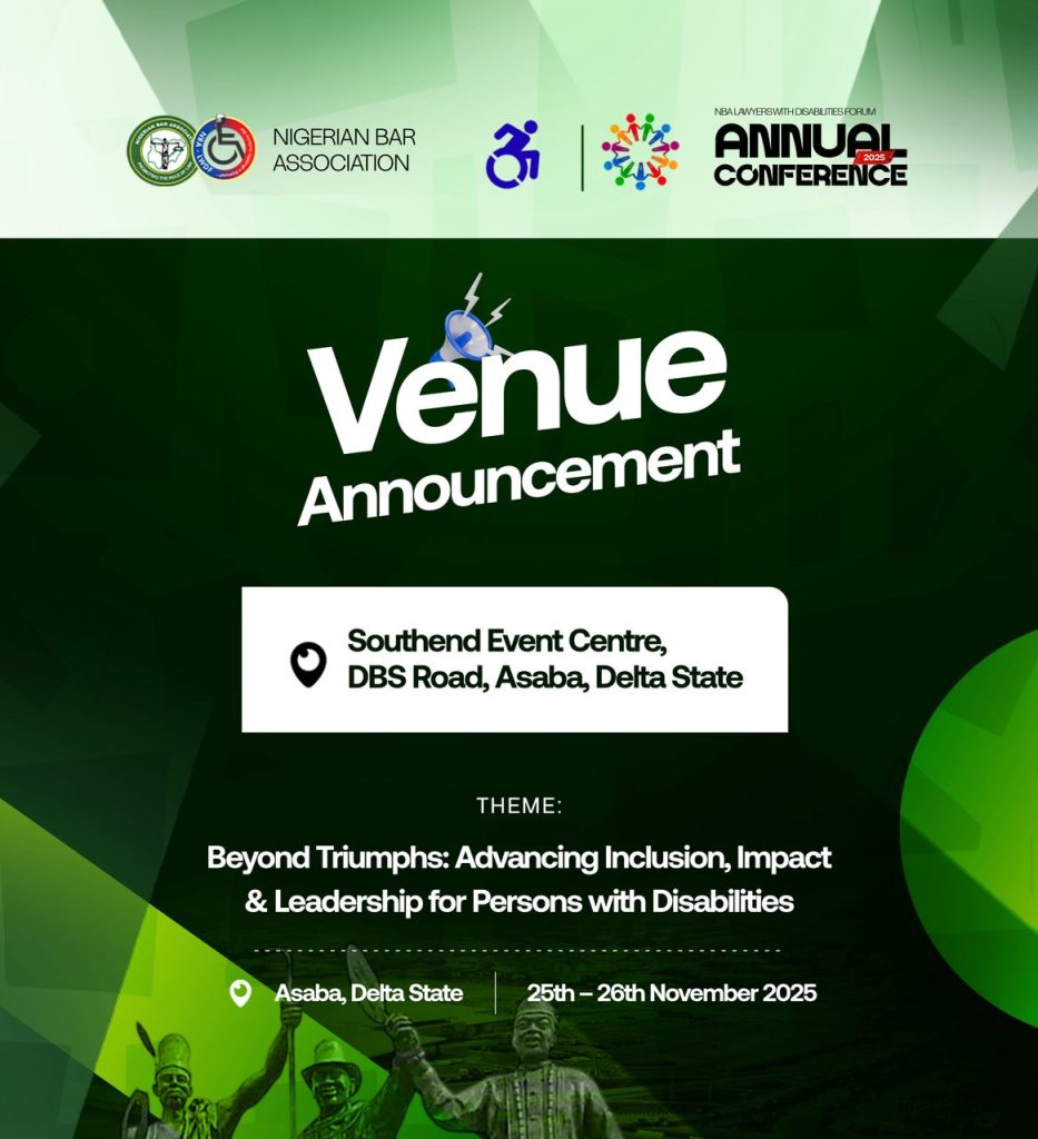 NBA Lawyers with Disabilities Forum Announces Venue for 2025 Annual Conference