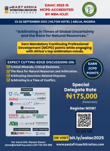 NBA–ICLE Partners with EAIAC 2025: Earn 2 CPD Points & Deepen Your Arbitration Expertise