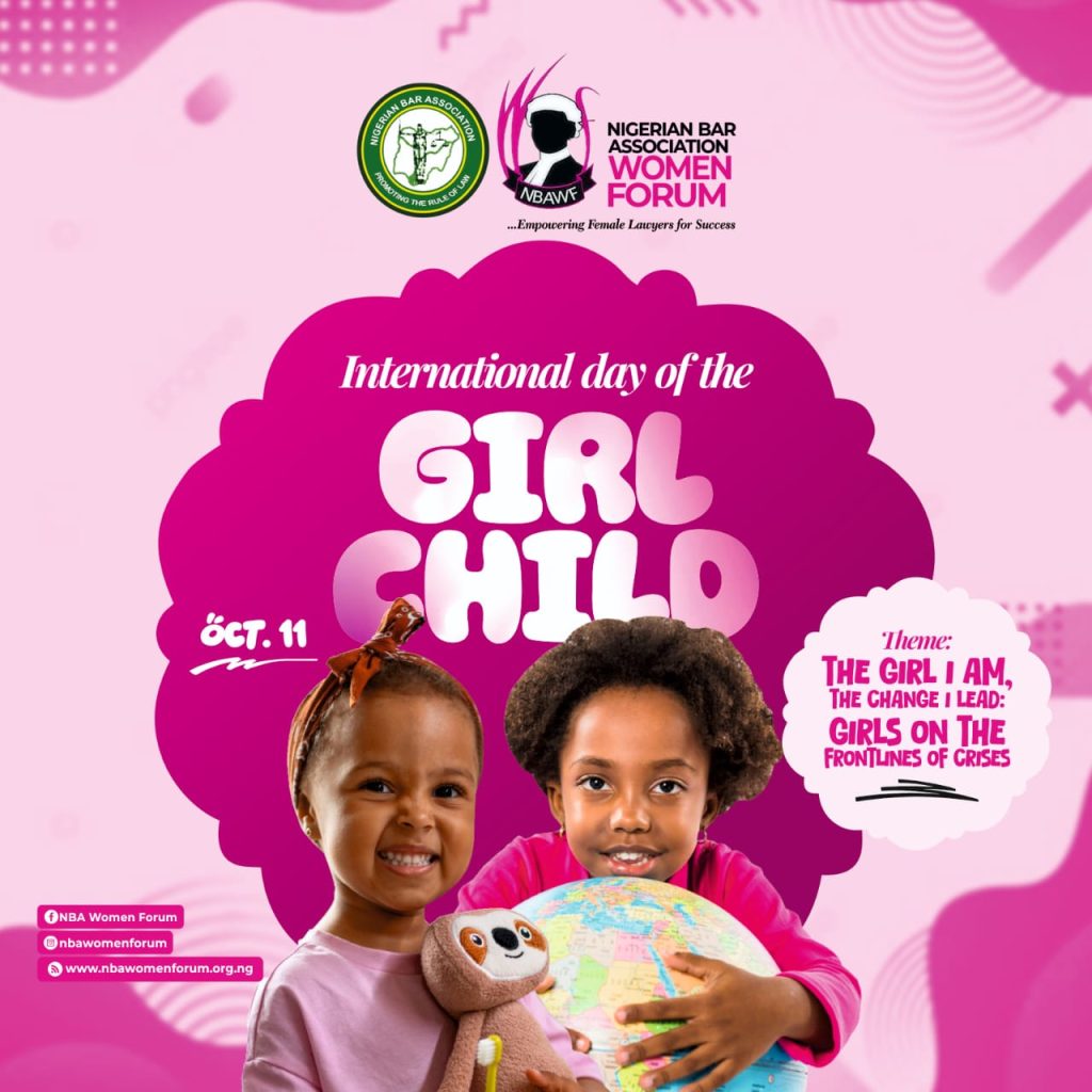 OFFICIAL MESSAGE FROM THE NBA WOMEN FORUM ON THE CELEBRATION OF INTERNATIONAL DAY OF THE GIRL CHILD 2025