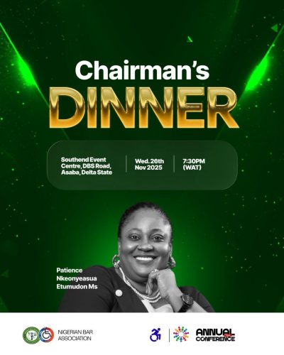 NBA Lawyers With Disabilities Forum Hosts Chairperson’s Dinner to Conclude 2025 Conference in Grand Style