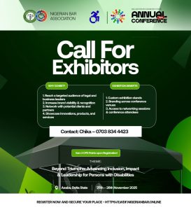 NBA Lawyers With Disabilities Forum Opens Call for Exhibitors